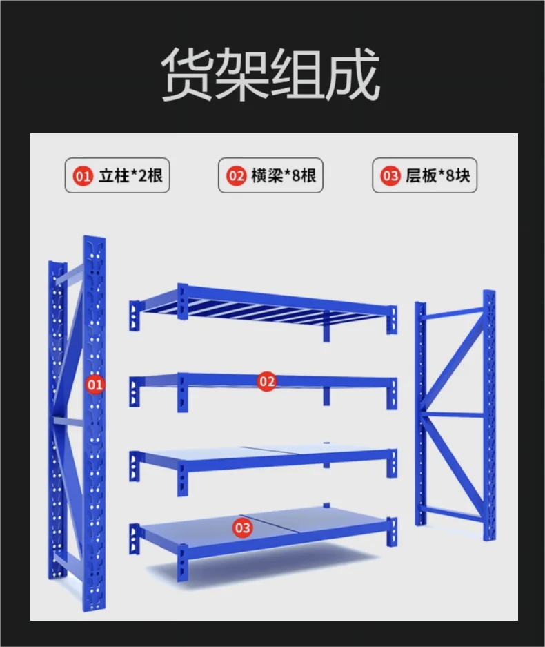 Kệ tải trọng nhẹ - trung bình-4