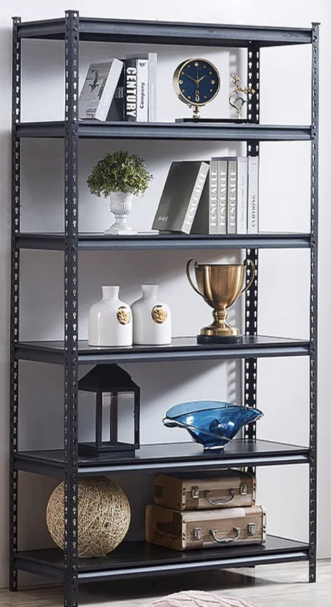 Boltless rivet shelving display rack-2